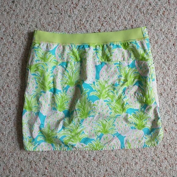 Ralph Lauren RLX Skort Skirt Girl Teen L 12-14 Multicolor Floral Golf Tennis - Picture 4 of 8